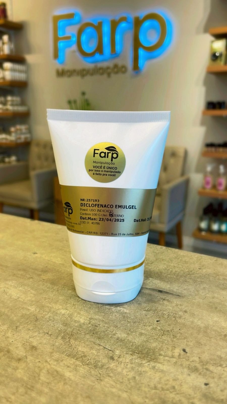 Gel de Diclofenaco 1% 100g (40786)