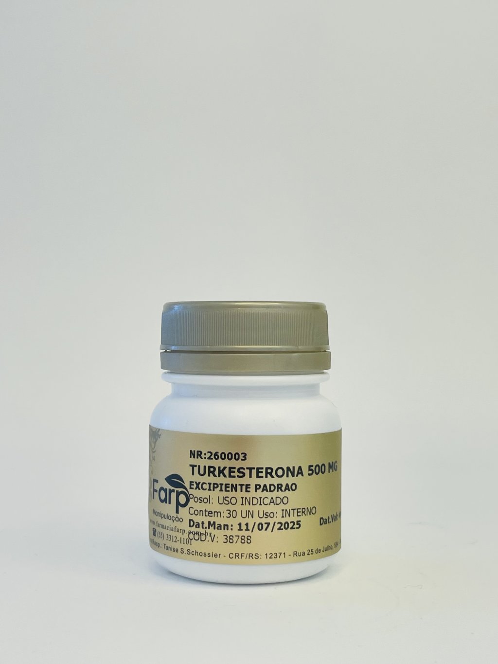 Turkesterona 30 caps 