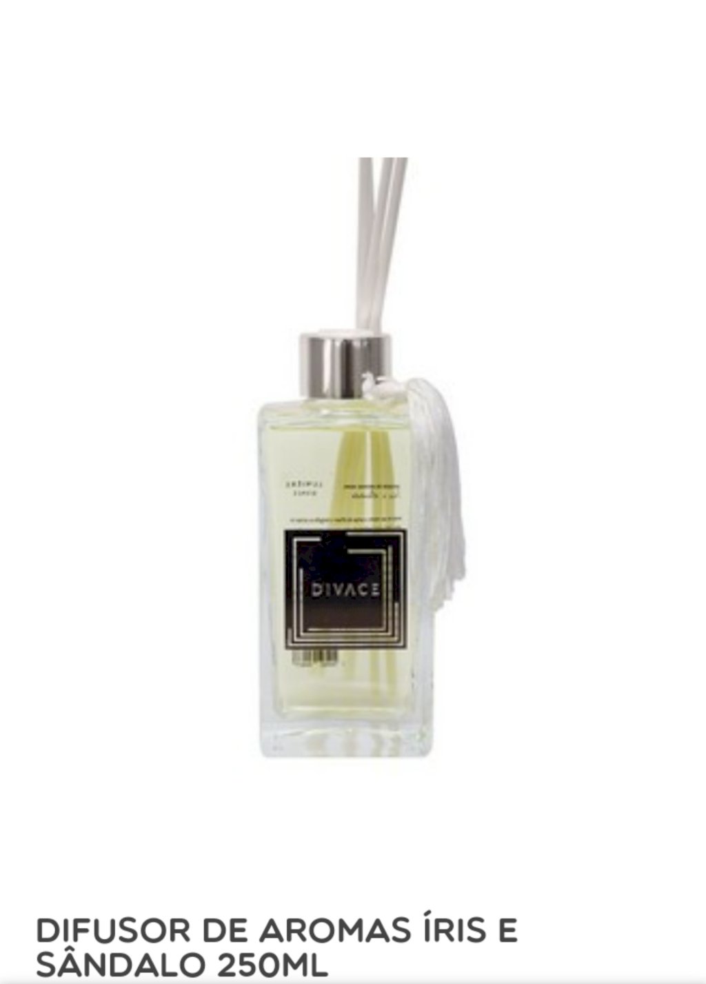 Difusor de Aromas Iris e Sandalo 250ml
