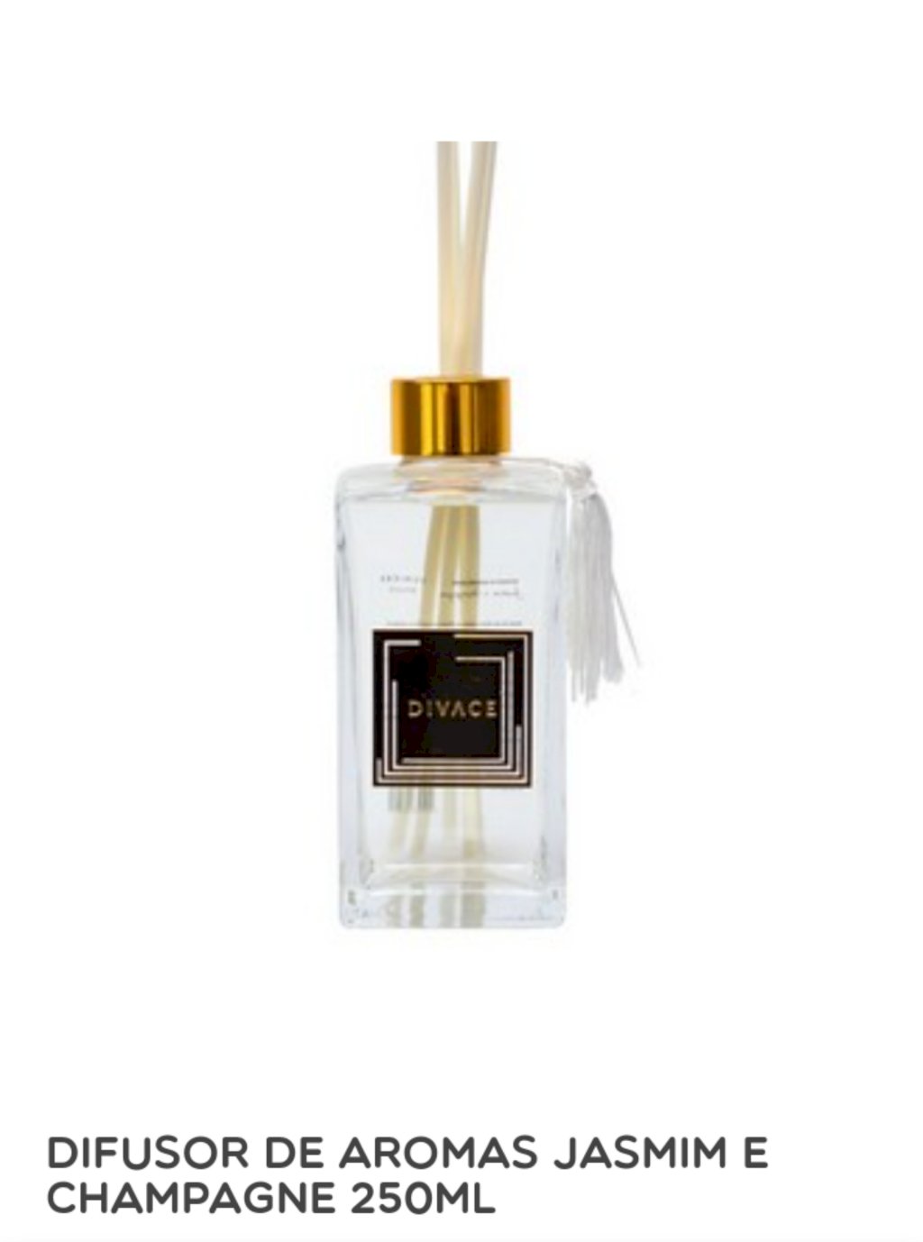Difusor de Aromas Jasmim e Champagne