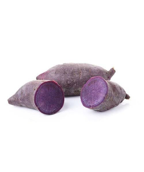 Batata doce roxa (meio quilo)