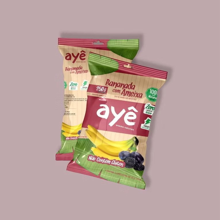 Bananada zero açúcar (com ameixa)