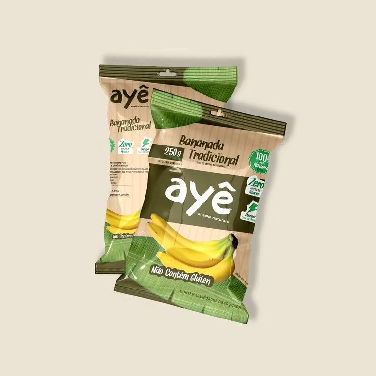 Bananada zero açúcar (tradicional)