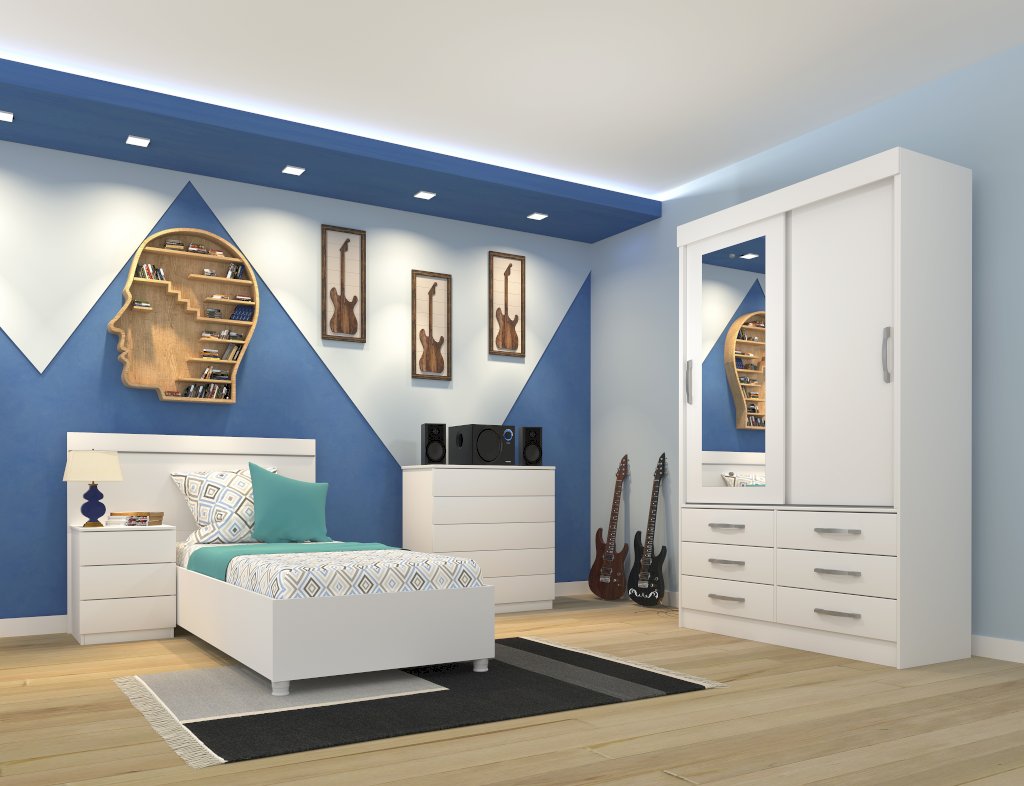Guarda Roupa Chicago 2 portas PR