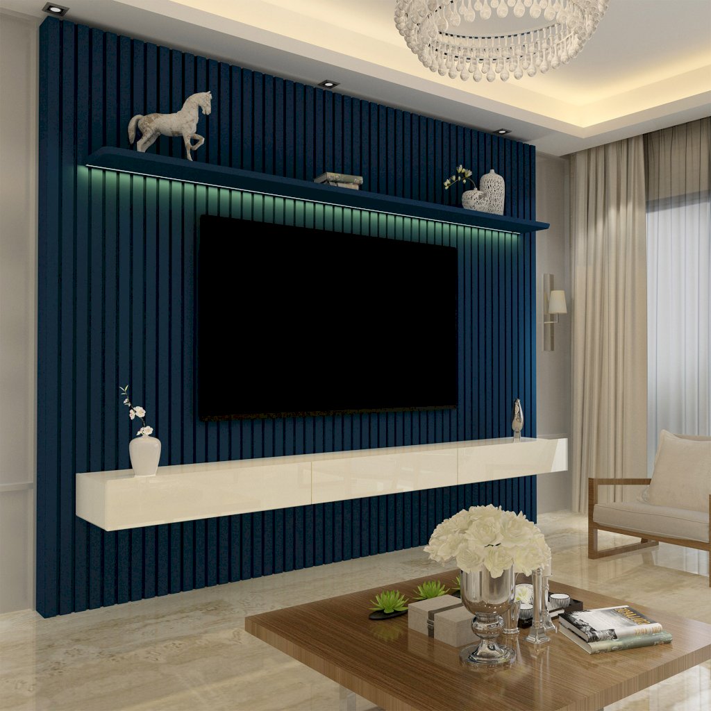 Home Nobre Ripado 2, 30 m com Led para TV até 85