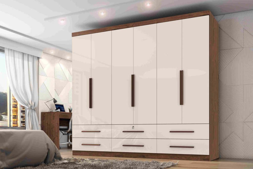 Guarda Roupa Maximus 6 portas SR