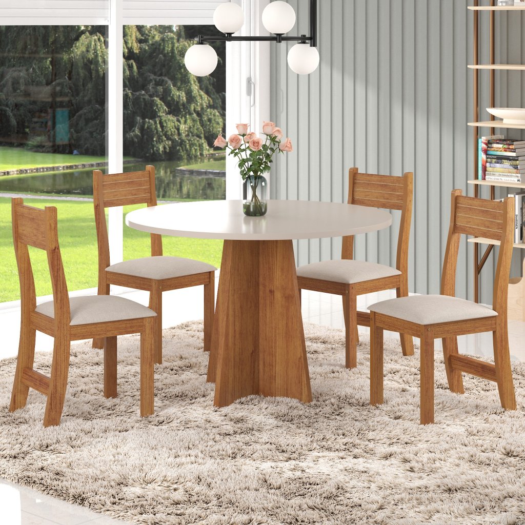 Mesa Flipp 4 cadeiras PRSR