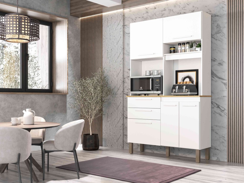 Kit Cozinha Dubai 5 portas SR