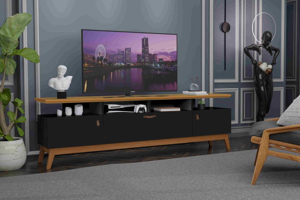 Rack Absolut 1.80 3P pata tv até 55