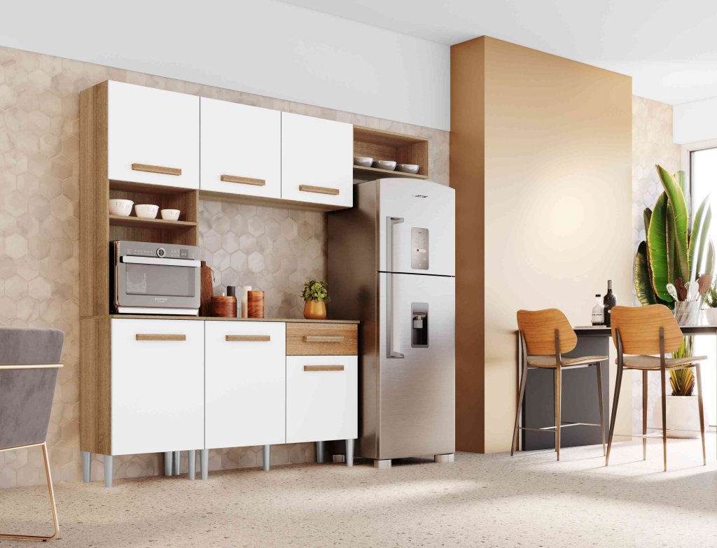 Cozinha Emily 6 portas SR