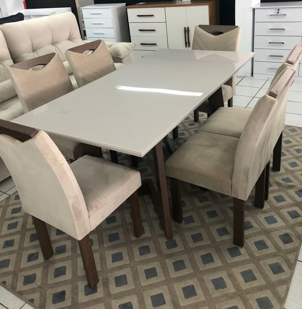 Mesa 6 Cadeiras Dubai PR