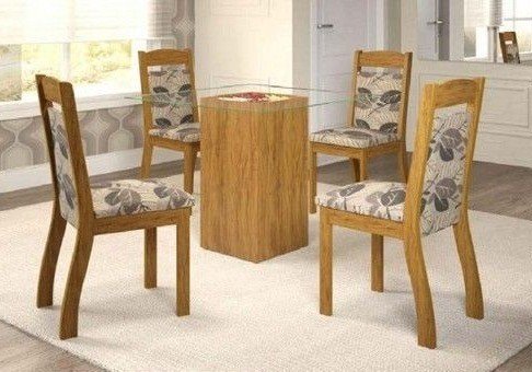 Mesa Jasmim Evidência com 4Cds Zara SR