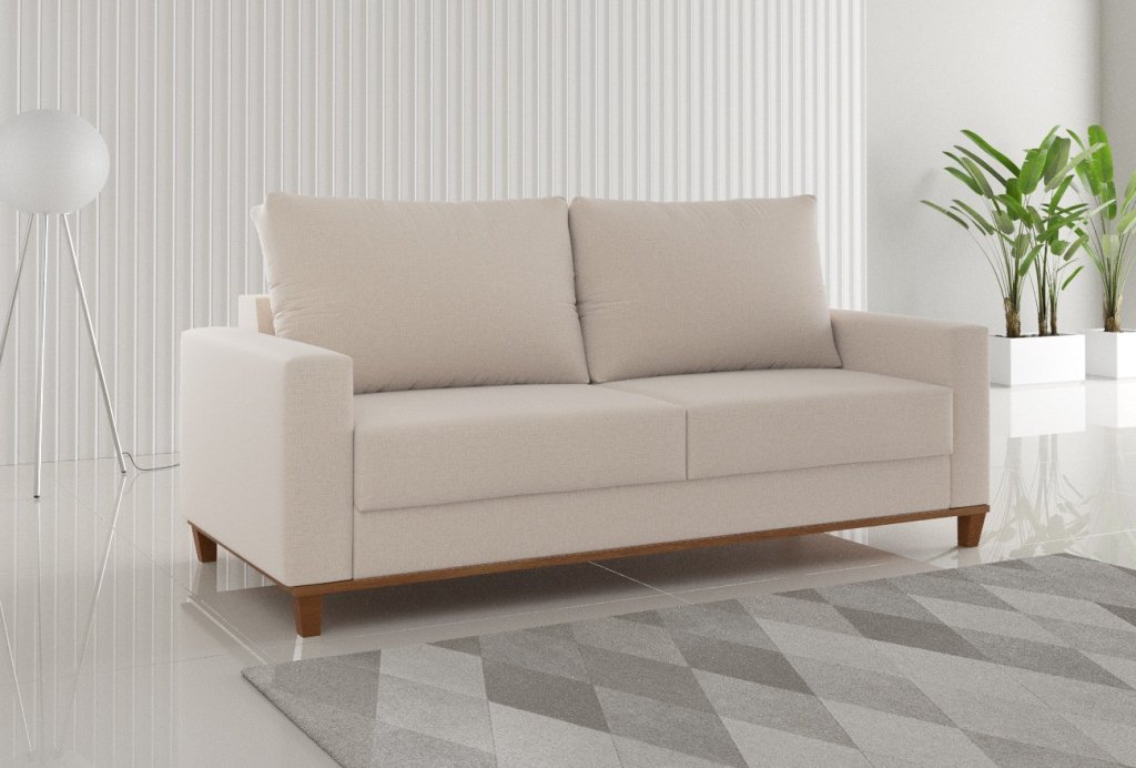 Sofá Felicia 180 3 Lgs Linho SR