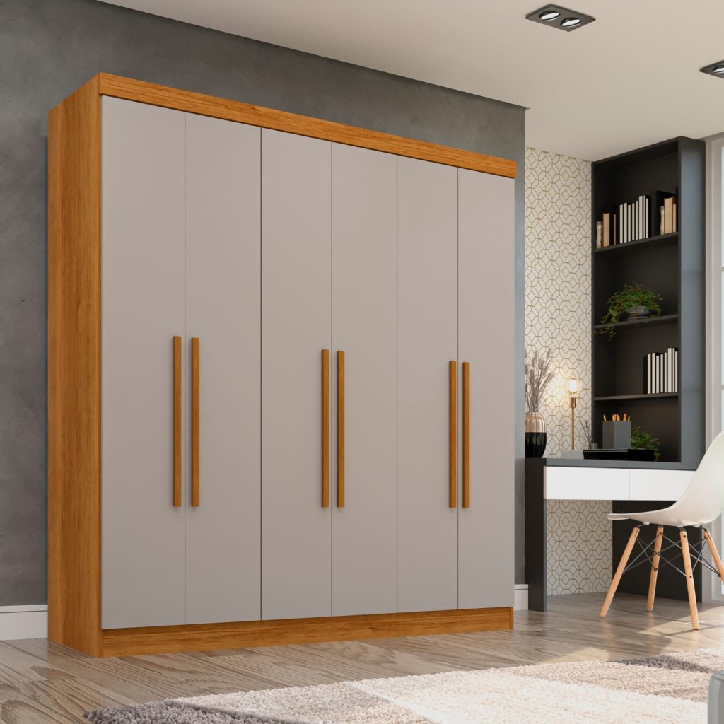 Guarda roupa  Colibri 6P MDF/MDP SR 