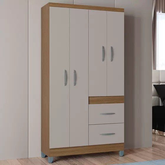 Guarda Roupa New Marbela 4 portas SR