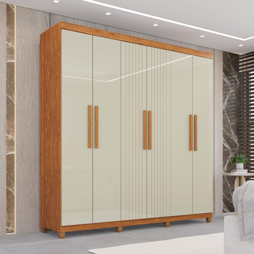 Guarda roupa Portugal Frison 6P2G SR