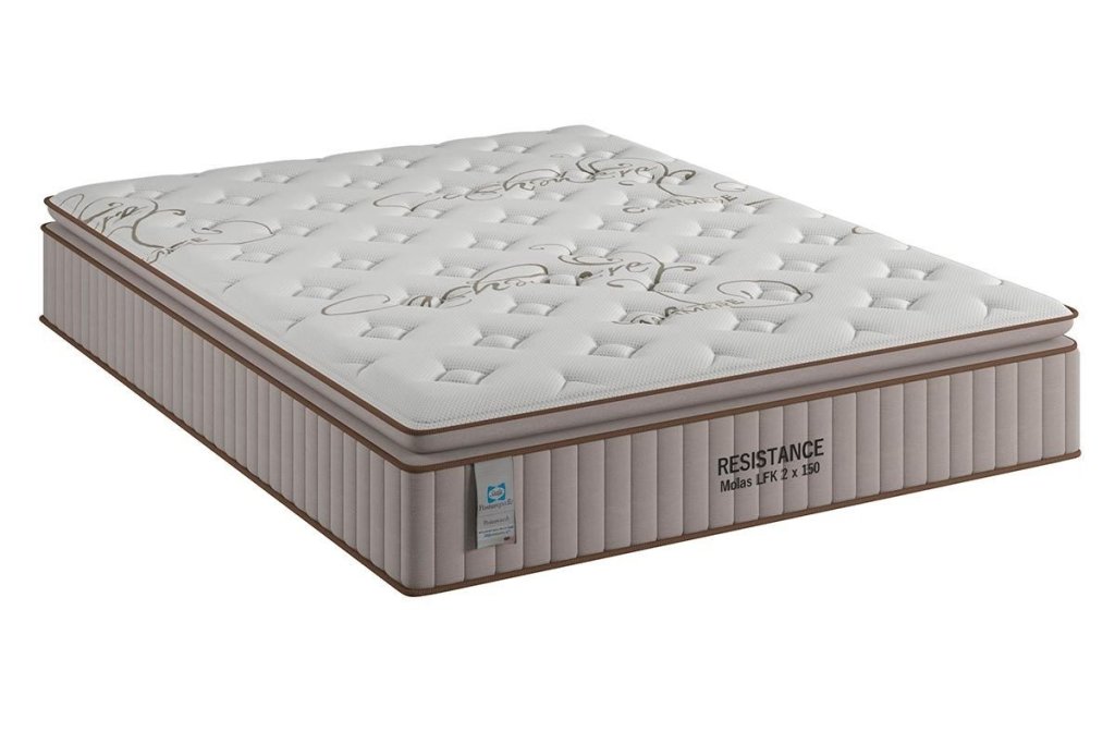 Colchão Queen Resistance Molas LFK 158x198x32 Plumatex SR