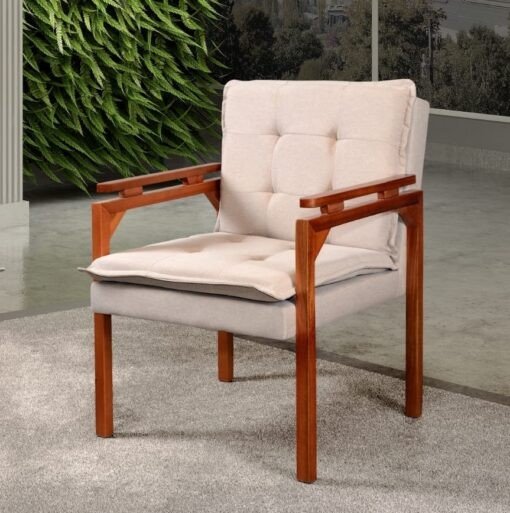 Poltrona Belíssima Linho ou veludo TT