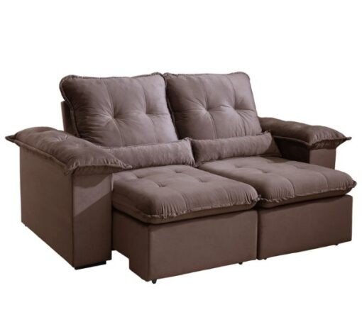 Sofá Retrátil e Reclinável Arsenal 2.0m PR