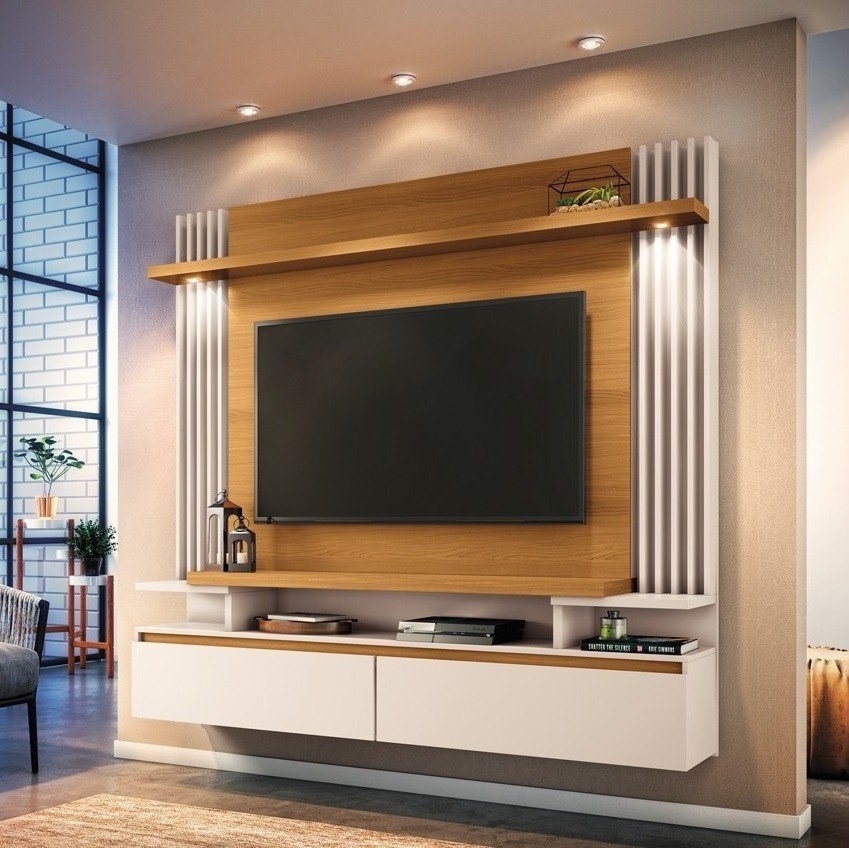 Painel home suspenso 1,36m até 55″ Cosmo TT