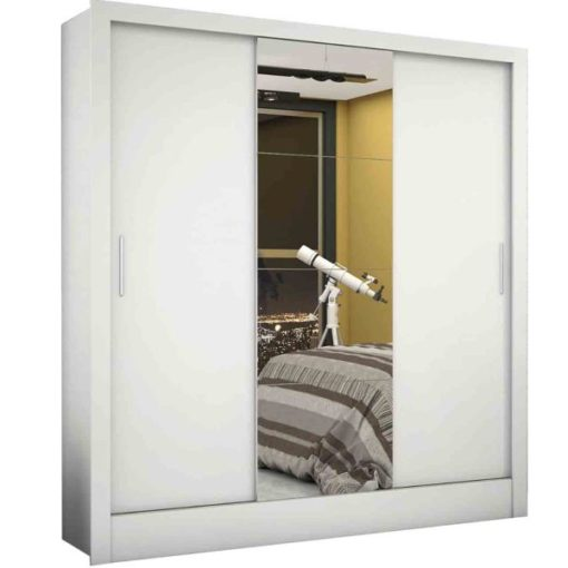 Guarda Roupa Casal 3 Portas Dubai 