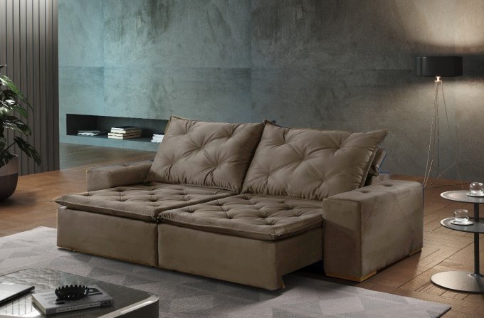 Sofá Retrátil Reclinável Buzios 2,30 SR