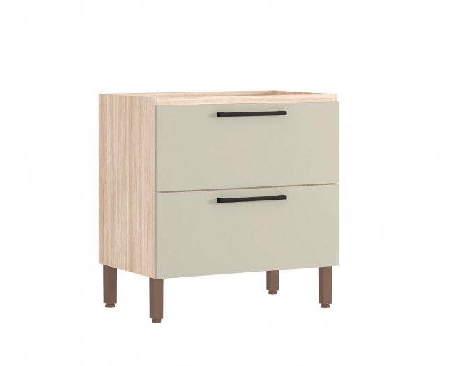 Balcão 800 1 porta e 1 gaveta VivConcept SR