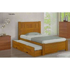 Cama solteiro Primicia com auxiliar LD/SR