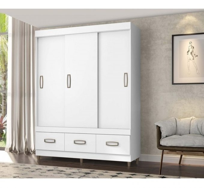 Guarda Roupa Eficiente 20033 PR/RQ