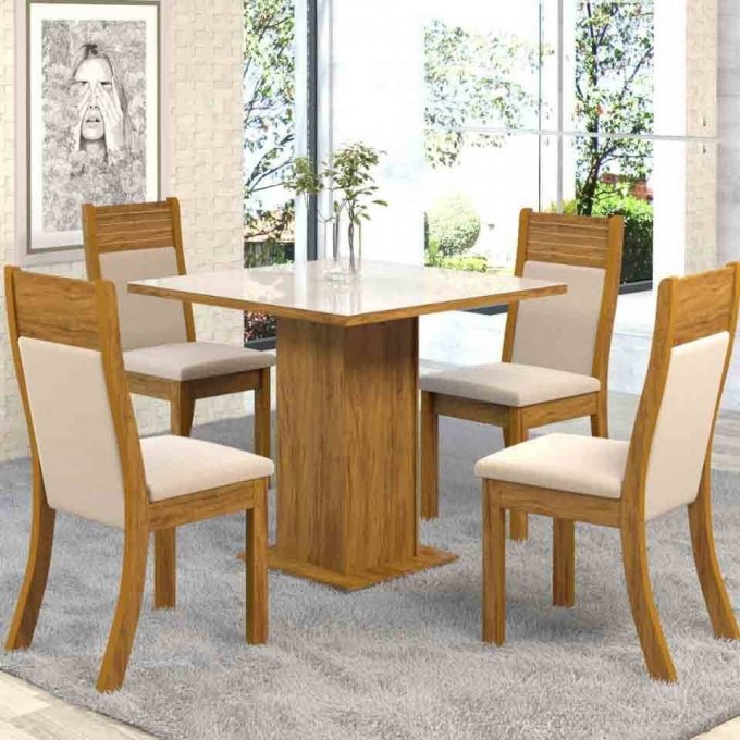 Mesa Lari 4 cadeiras SRPRMR