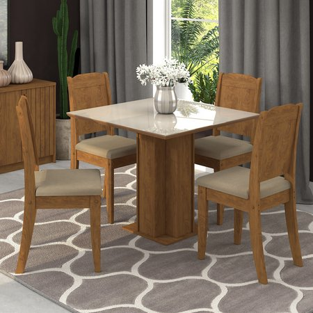 Mesa Sophia com 4 Cadeiras Bárbara TR
