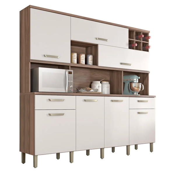 Kit de Cozinha Nesher Master 7 portas e 2 gavetas SR