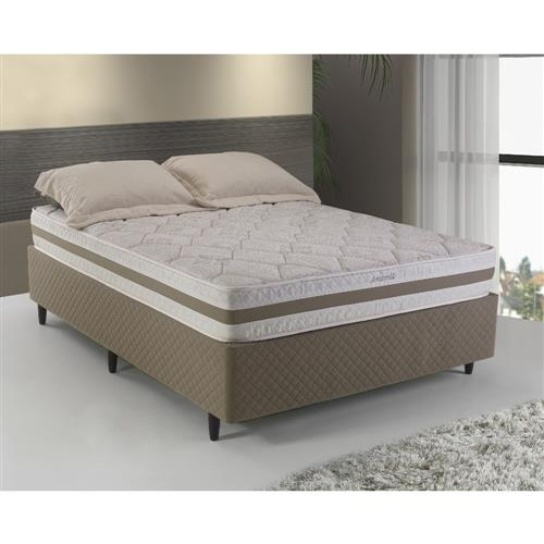 Colchão + Base Box Casal Amsterdã PR