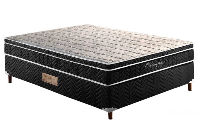 Base Box + Colchão Casal Olimpia PR