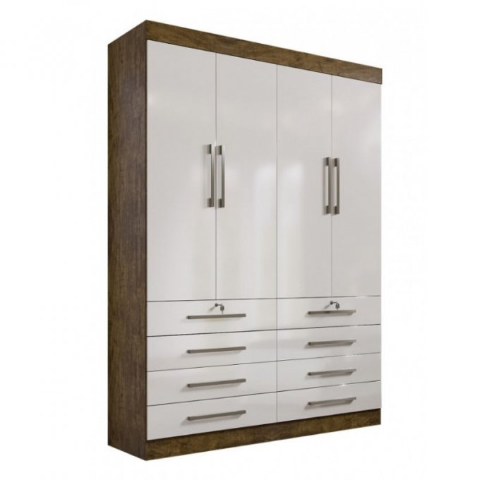 Guarda Roupa Mônaco 4 portas PR