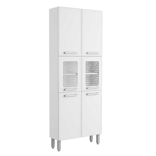 Paneleiro Mais Gourmet Duplo 6 portas com Vidro SR