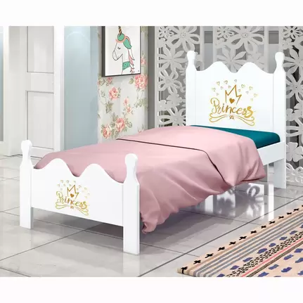 Cama de Solteiro Alice PR
