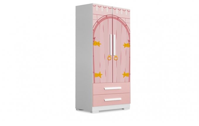 Guarda Roupa Infantil Carruagem Berlim 2 portas PR/MR