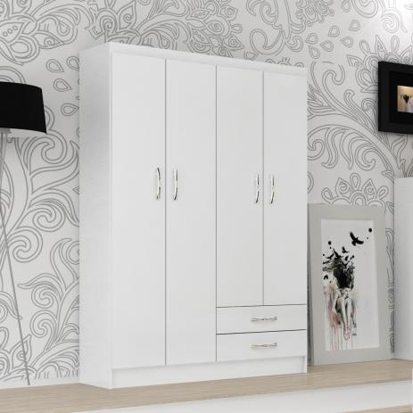 Guarda Roupa Atalaia 4 portas PR/MR/LD
