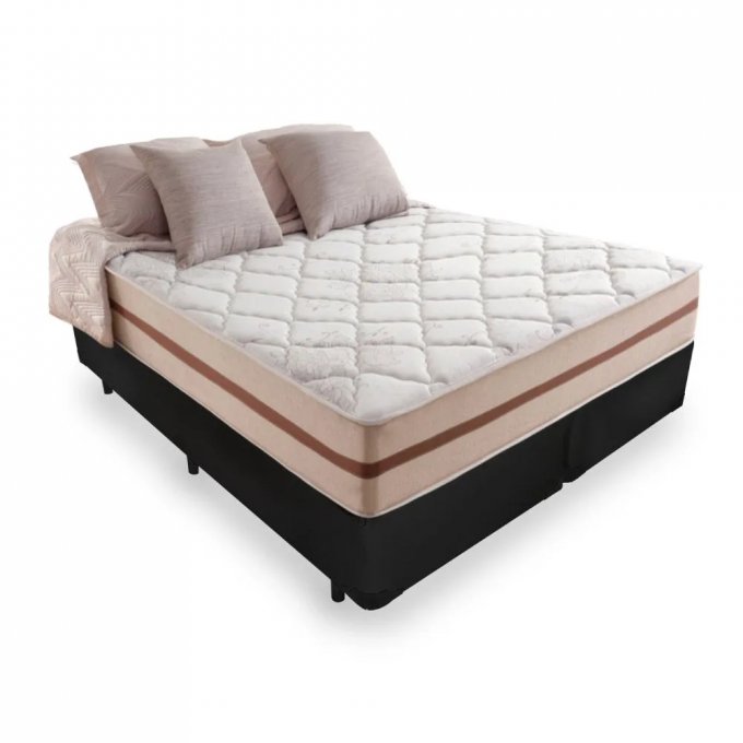 Base Baú Havaí + Colchão Queen Classic Ensacadas