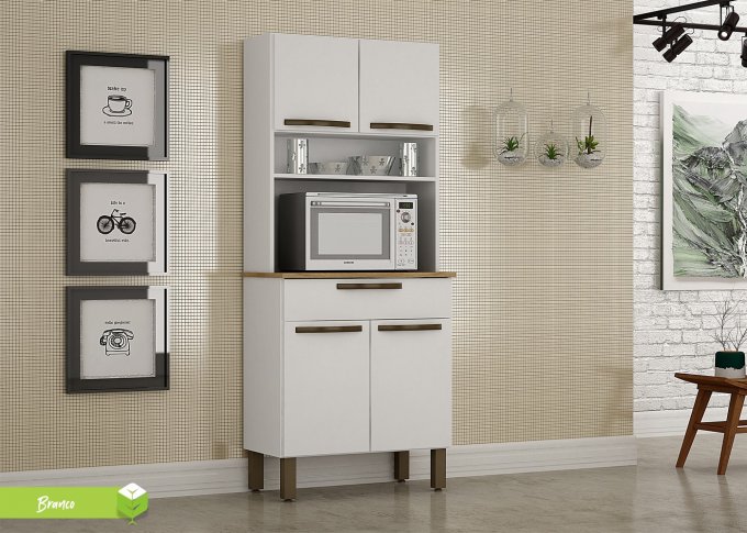 Kit de Cozinha Turim 4 portas SR/PR