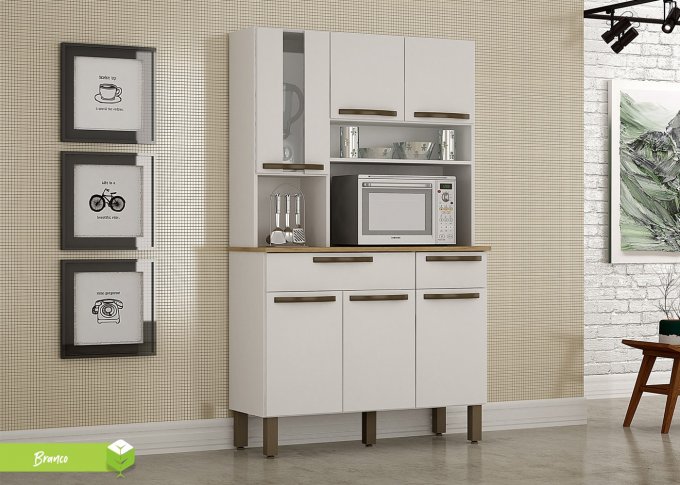 Kit de Cozinha Turim 6 portas SR/PR
