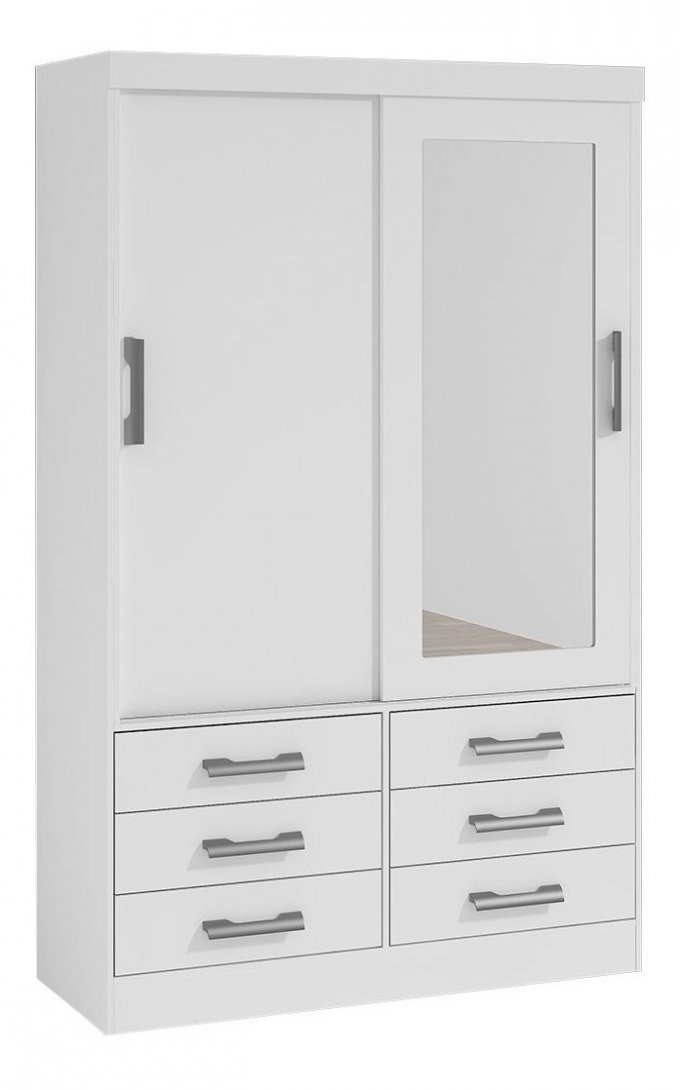 Guarda Roupa Meridian 2 portas PR/SR/MR/RN