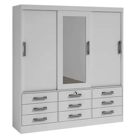Guarda Roupa Meridian 3 portas PR/SR/MR/RN