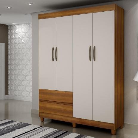 Guarda Roupa Porto 4 portas PR/SR/MR/LD