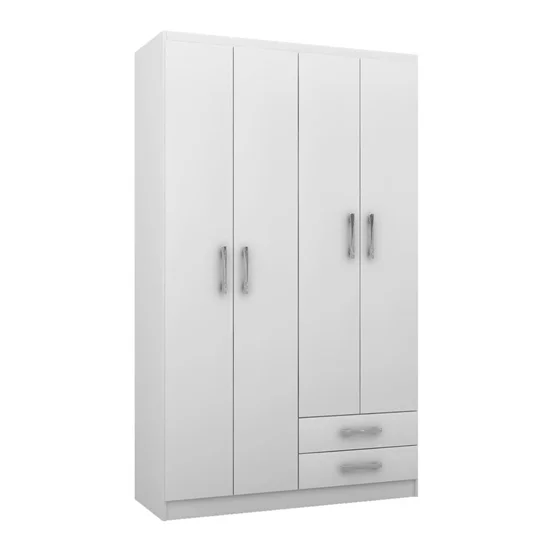 Roupeiro Treviso 4 portas sem Espelho PRSRRNNS