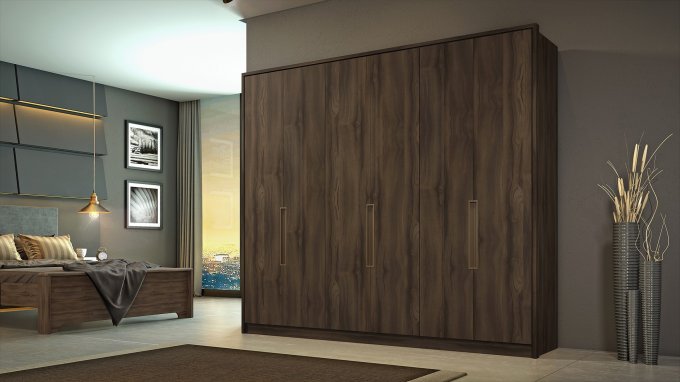 Guarda Roupa Dallas 6 portas TR