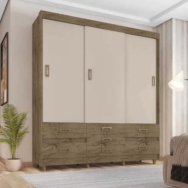 Guarda Roupa Prime 37020 PR/RQ