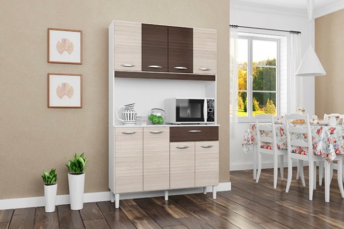 Kit Cozinha Cassia 8 portas SR/LD