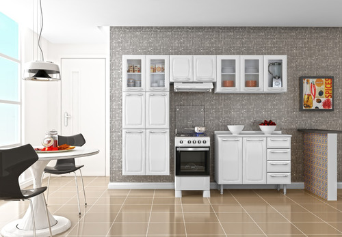 Cozinha Criativa 4 peças e 5 vidros SR